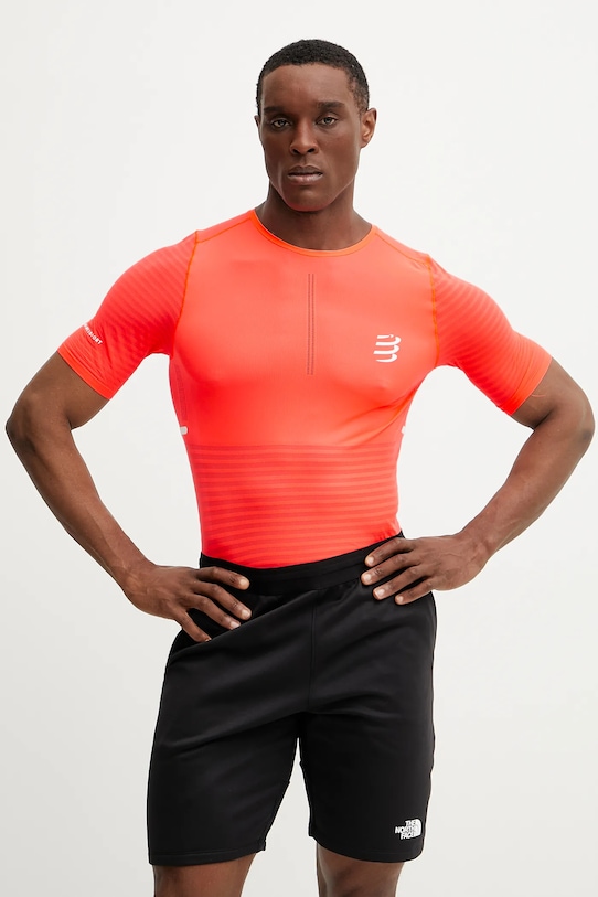 

Футболка для бега Pro Racing Compressport, красный