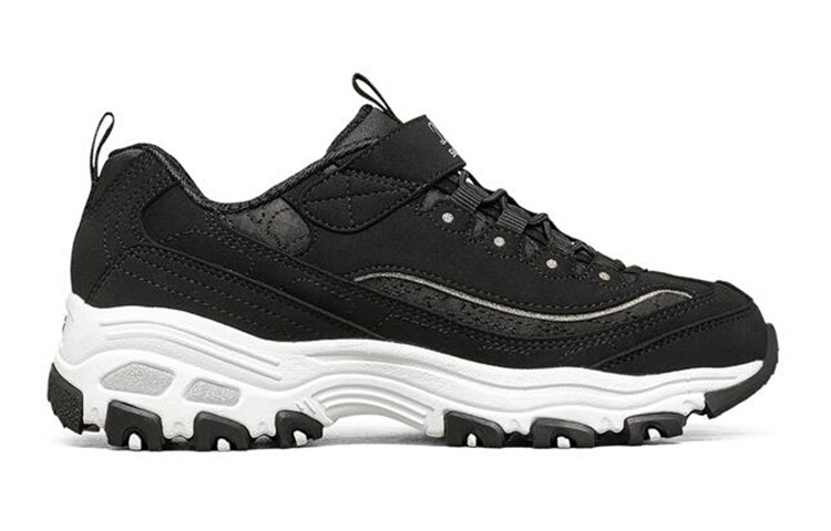 Кроссовки детские серии D"LITES GS Low-top Black/Powder Skechers — фото 2