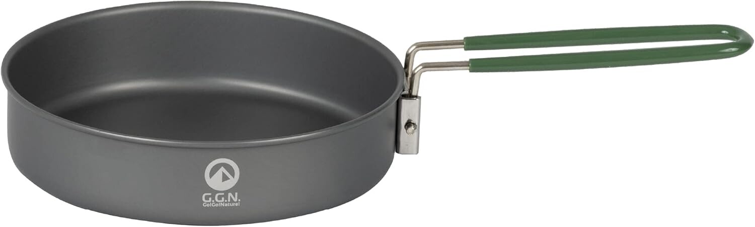 

Идти! Идти! Природа! - Походная сковорода с антипригарным покрытием, серая/зеленая, 17,5 см. G.G.N., Gray/Green