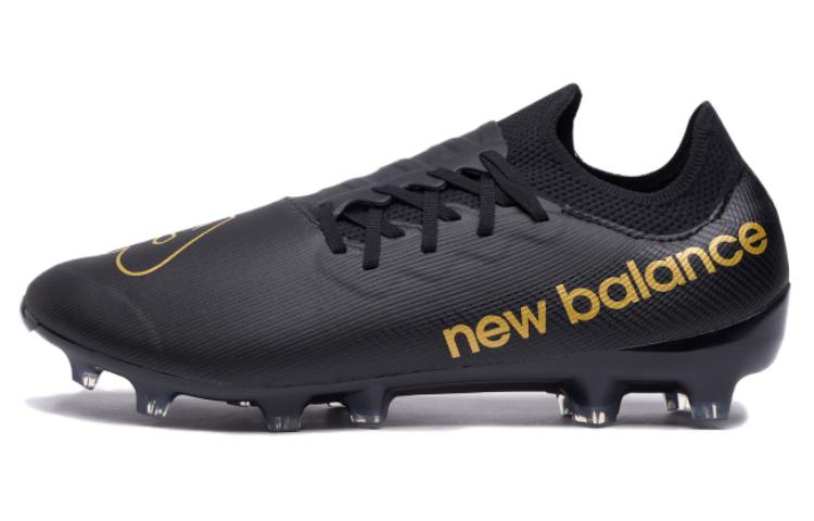 New Balance Футбольные бутсы Furon V7 унисекс, черно-золотые