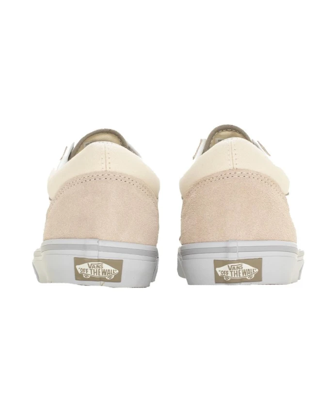 Классические кроссовки из натуральных блоков Vans, бежевый — фото 3