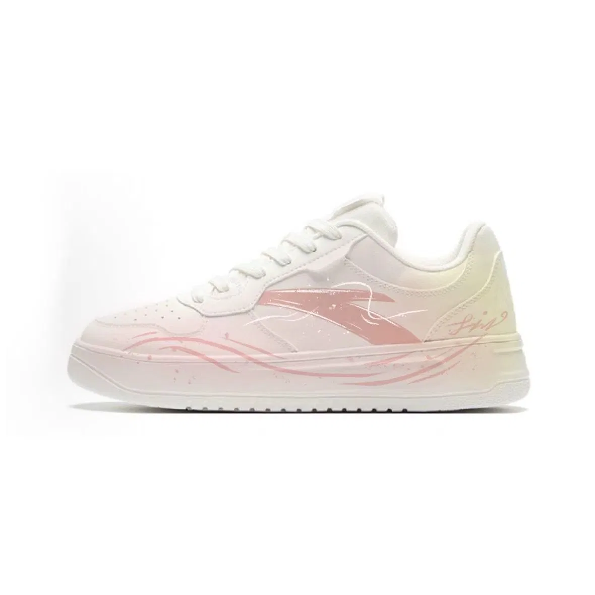 Кроссовки кожаные ANTA Pink Sweet Trail розовые