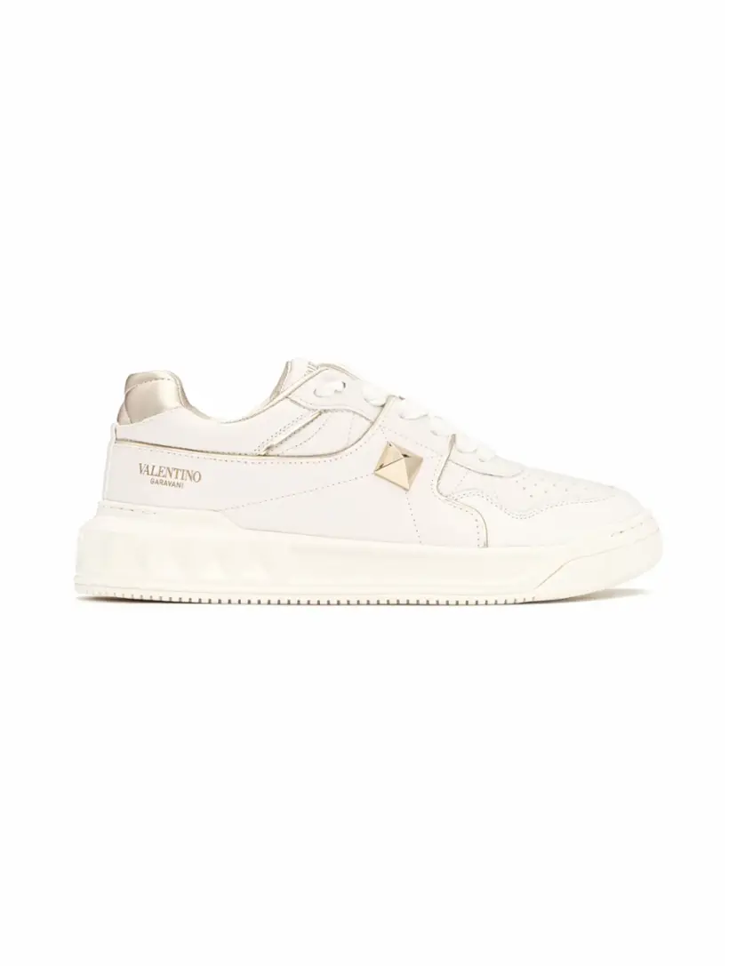 

Кожаные кроссовки One Stud Valentino Garavani, белый