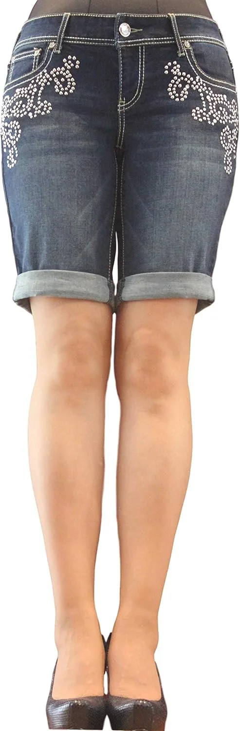 

Project Indigo Women Bermuda Shorts Dark Stone PJM167
