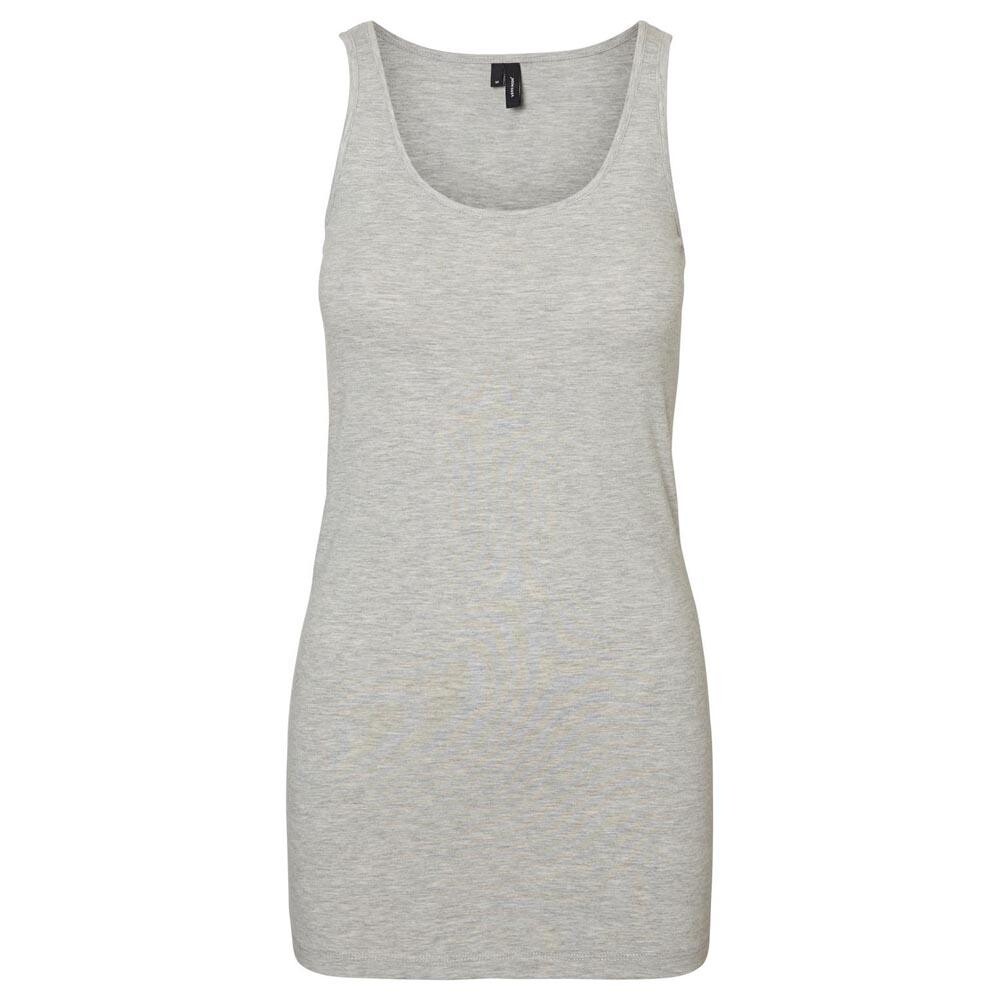 

Футболка без рукавов Vero Moda My Soft Long, серый