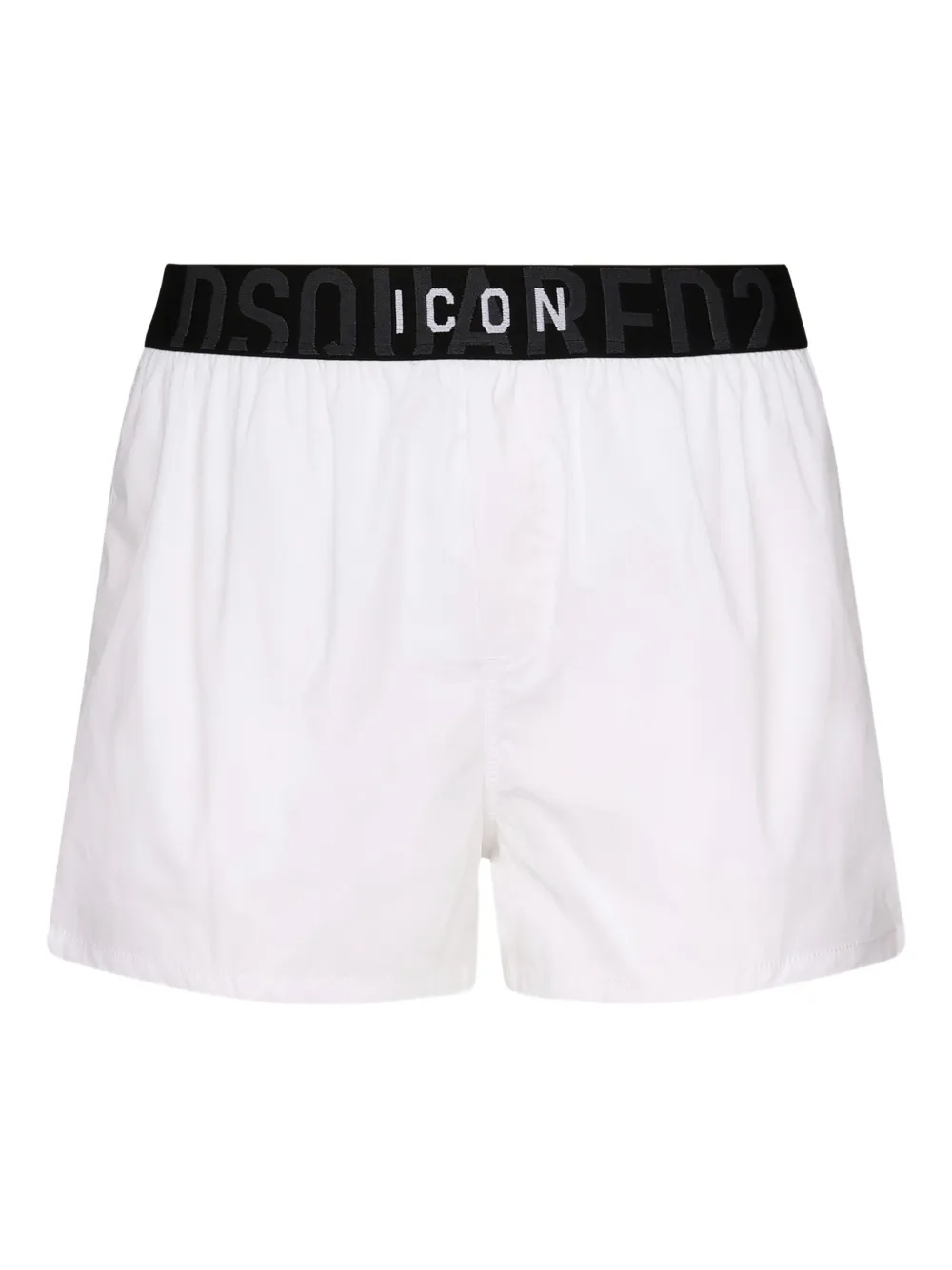 

Плавки-шорты с логотипом DSQUARED2, белый