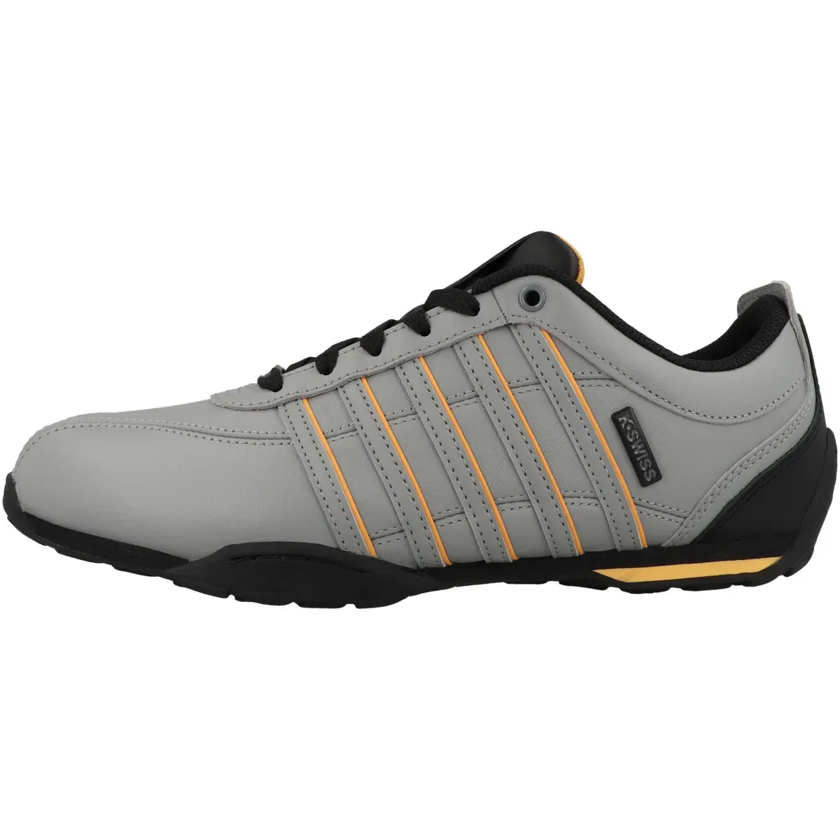 Кроссовки низкие из гладкой кожи, K-SWISS, светло-серый — фото 2