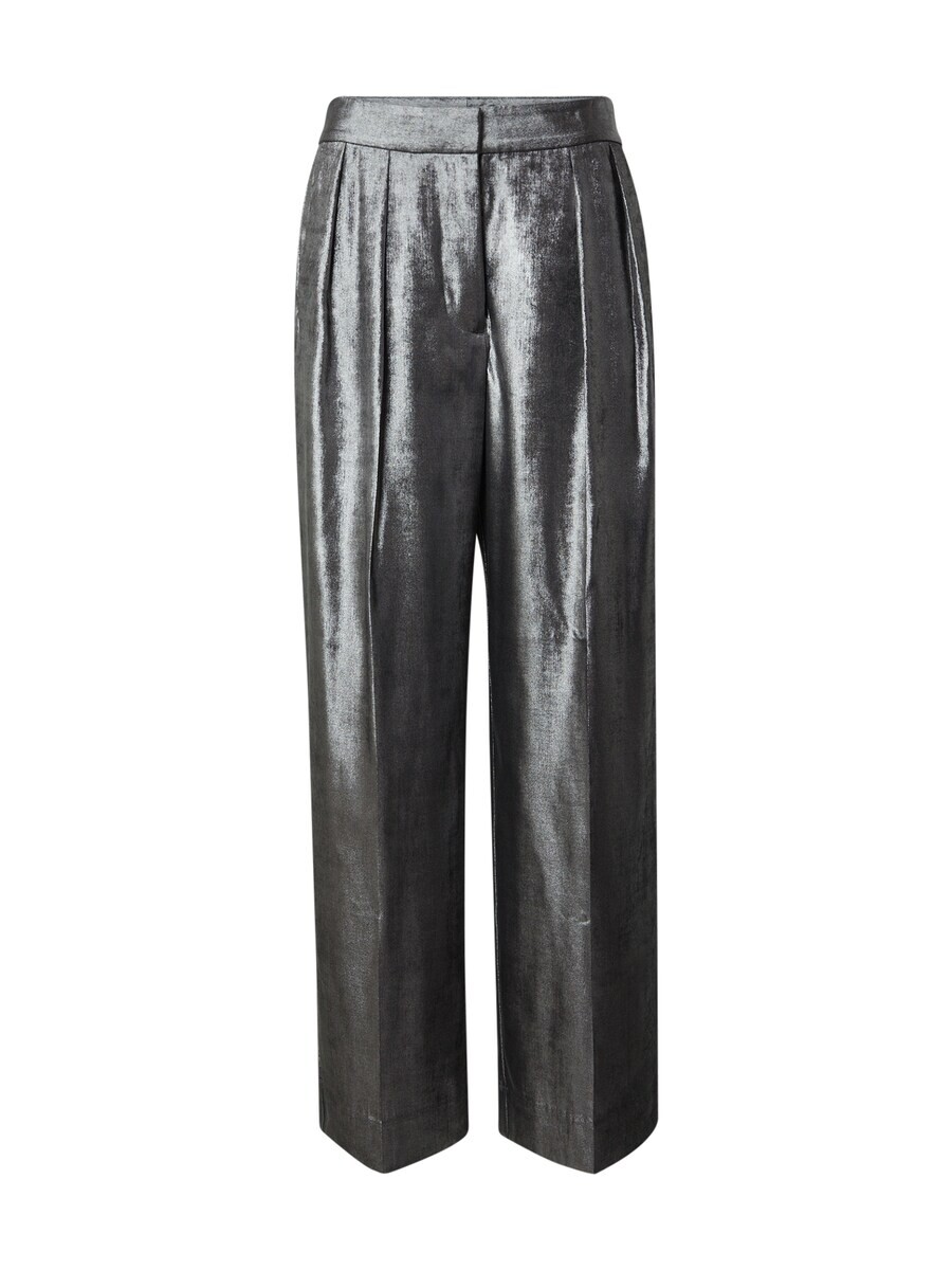 

Широкие брюки Banana Republic Wide leg Pleated Pants, серебряный