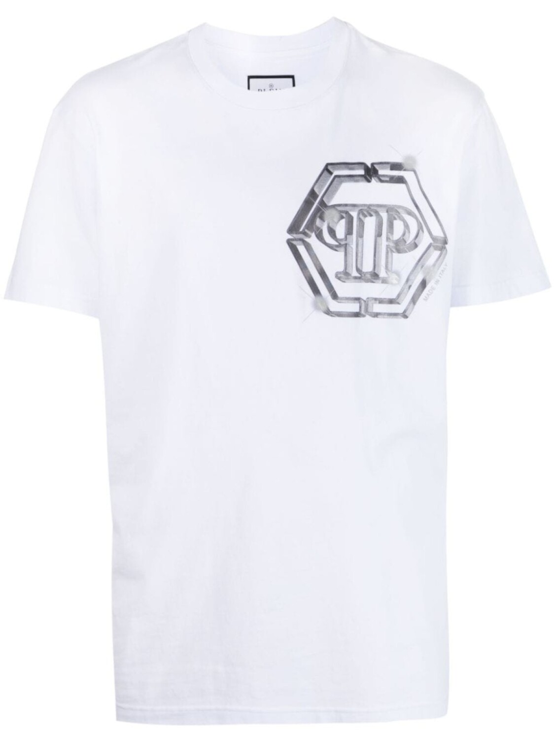 

Philipp Plein футболка с логотипом, белый