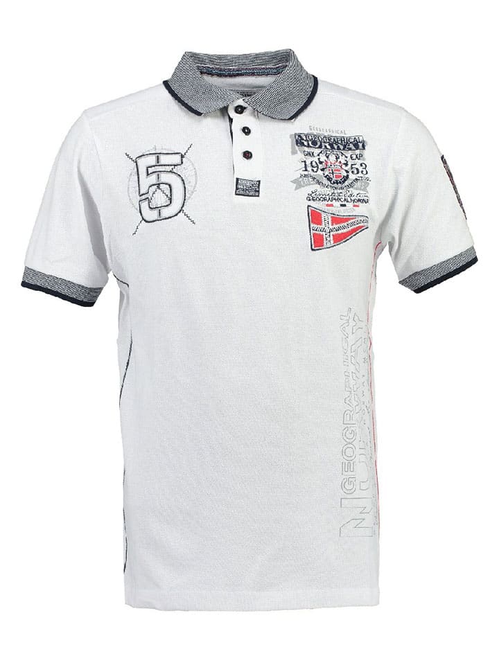 

Рубашка-поло Geographical Norway, белый