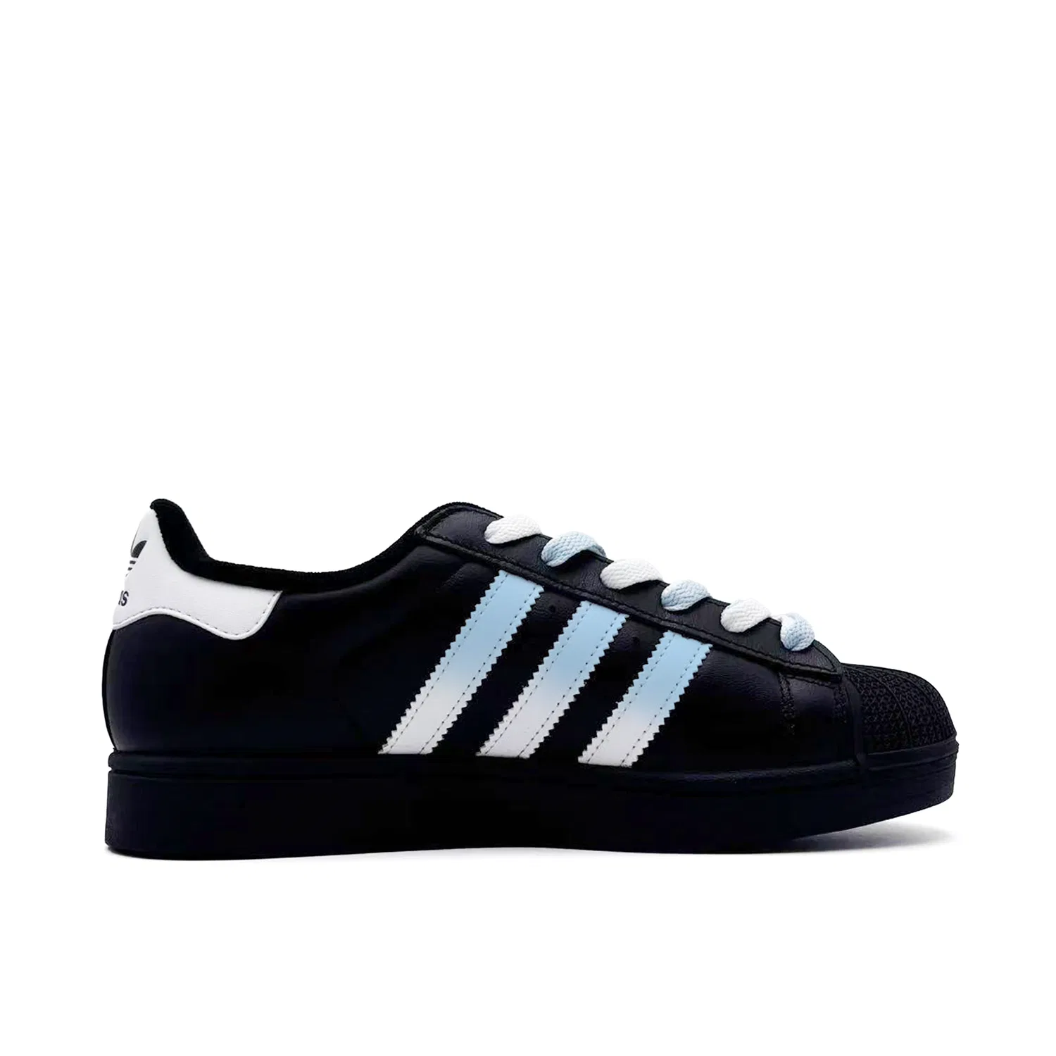 Кроссовки детские Superstar 2 Adidas Originals синие — фото 3