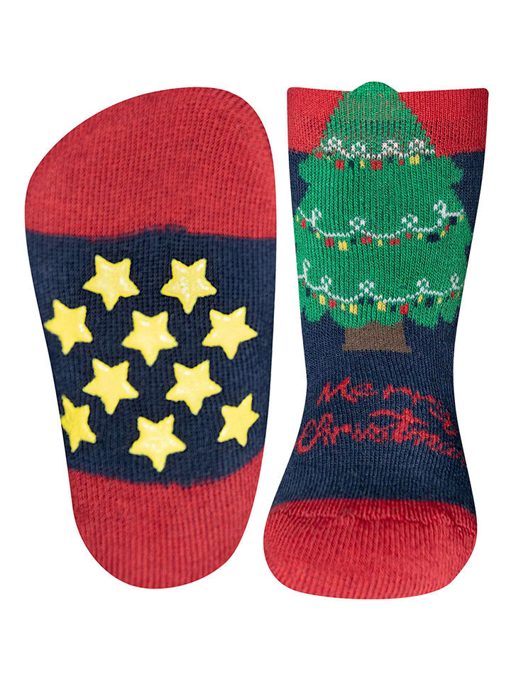 

Ewers Носки ABS темно-синего/красного цвета