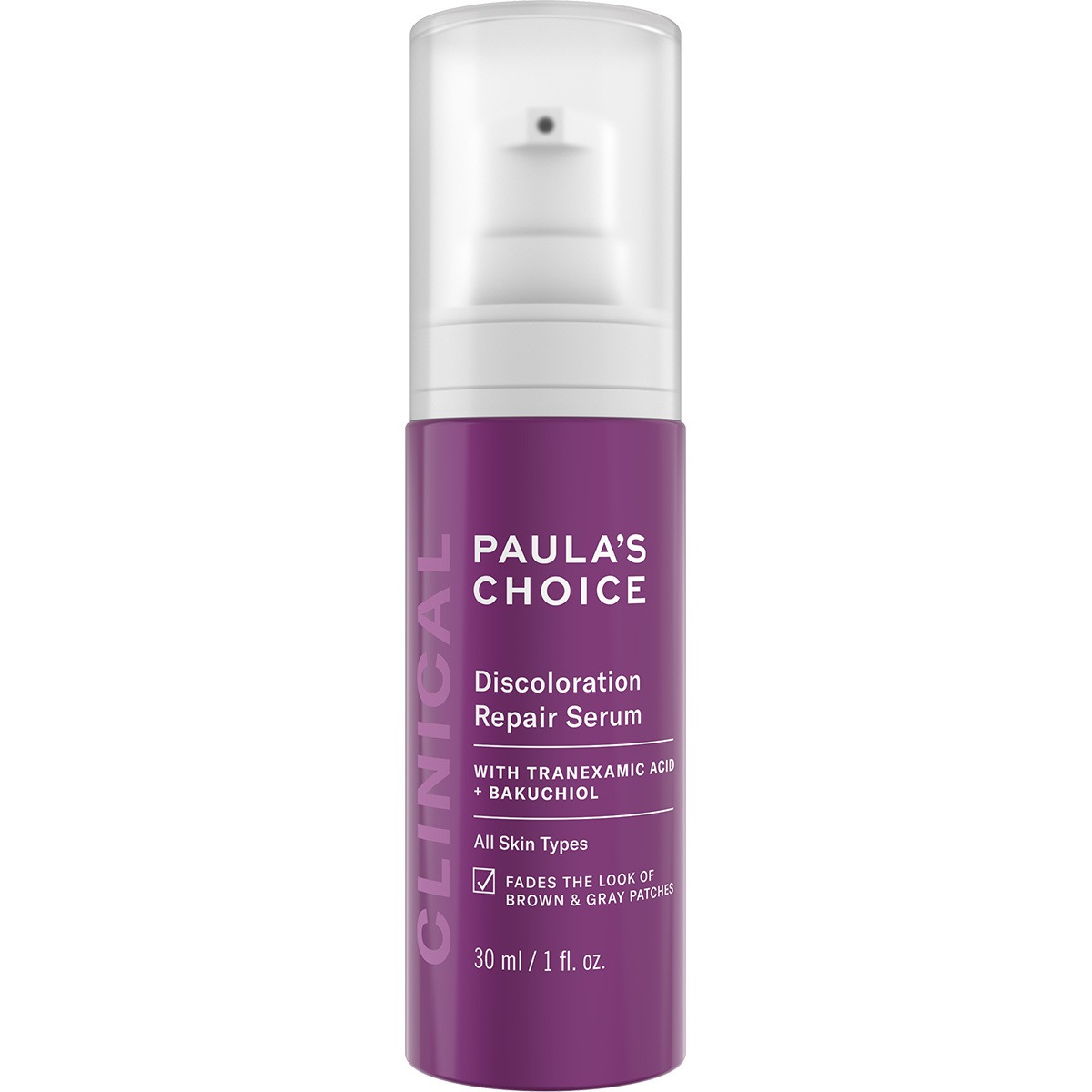 

Сыворотка для лица clinical discoloration repair serum Paulas Choice, объем 30 мл