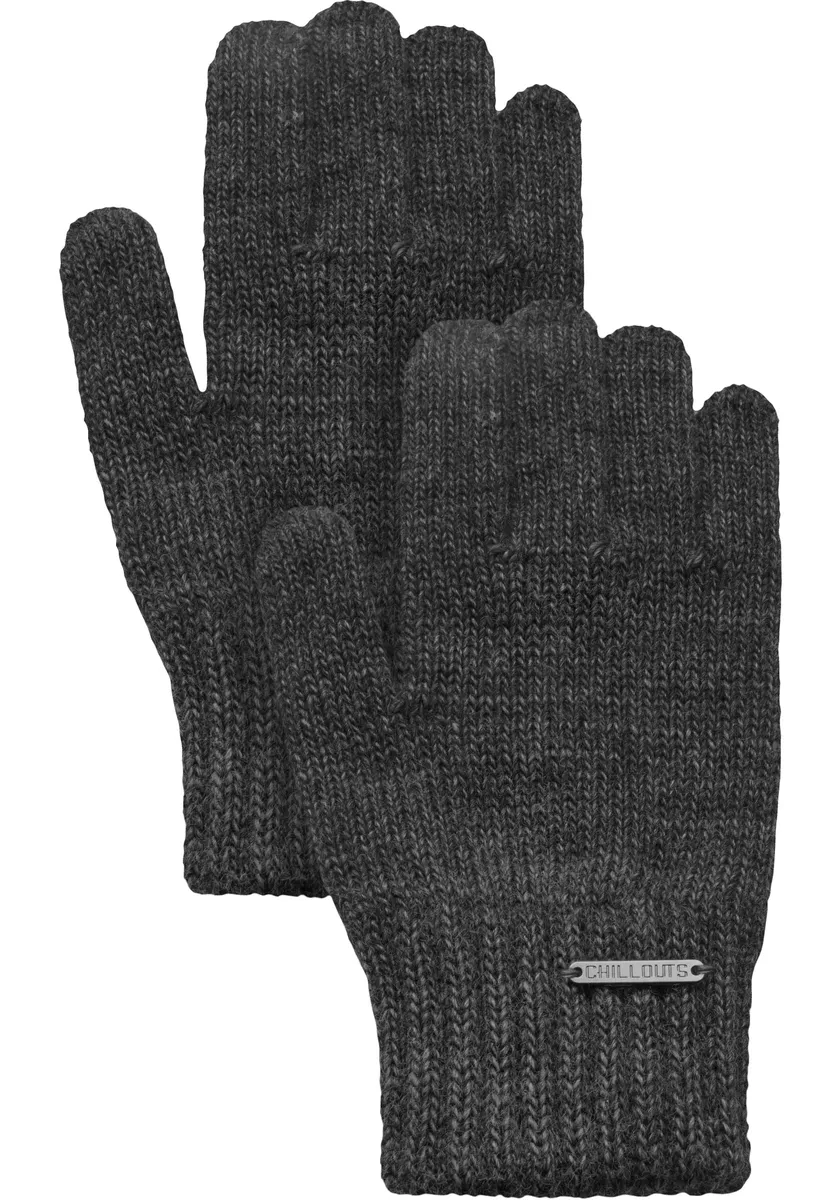 

Вязаные перчатки для чиллаута "Jamila Glove", перчатки на палец, вязаные Chillouts, серый