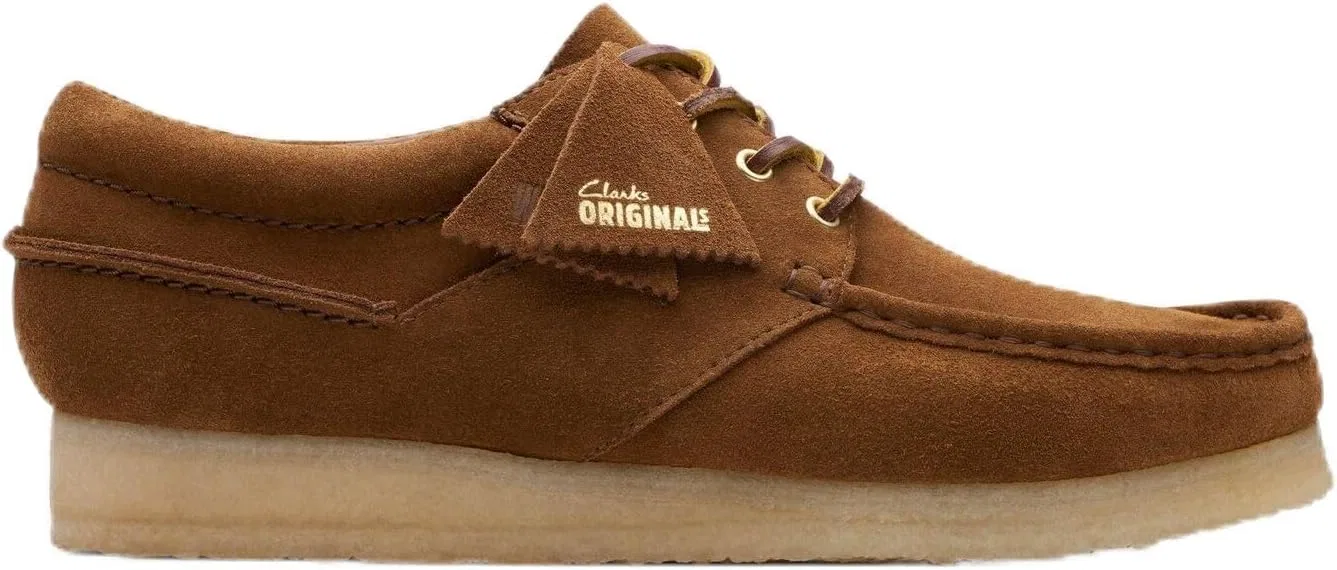 Оксфорды из замши Clarks, кола