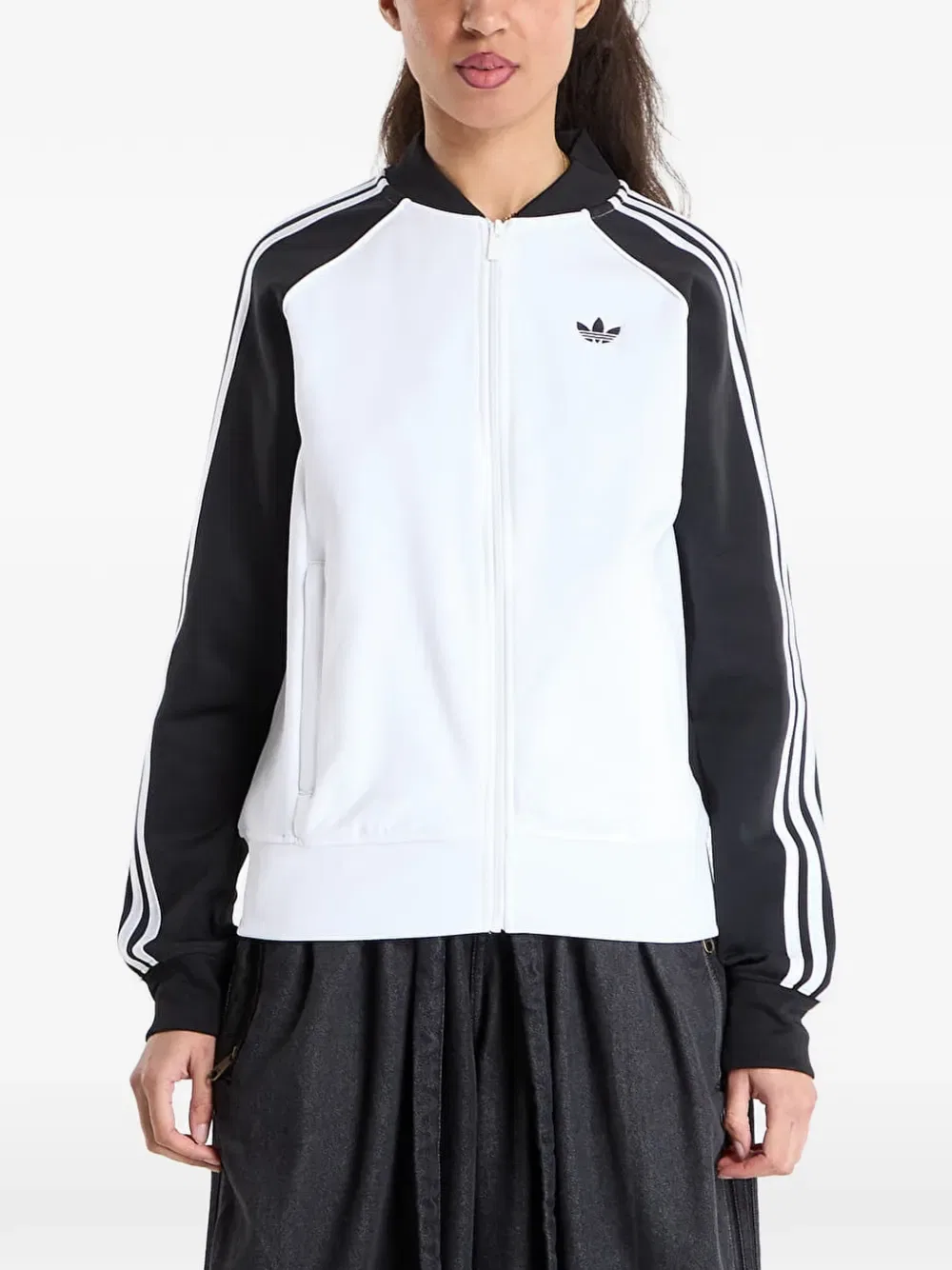 Спортивный топ SST CLASSIC Adidas, белый