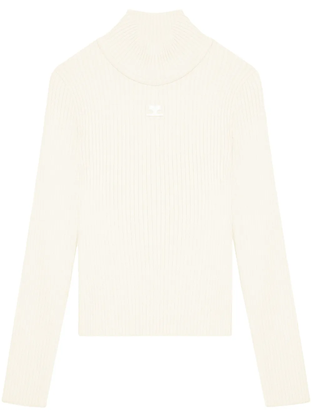 

Джемпер Reedition в рубчик Courrèges, нейтральный