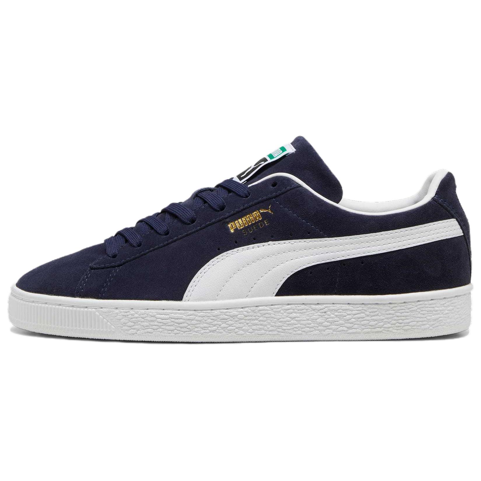 

Кроссовки Puma Suede Skateboarding Shoes Unisex Low-top Navy Blue, темно-синий