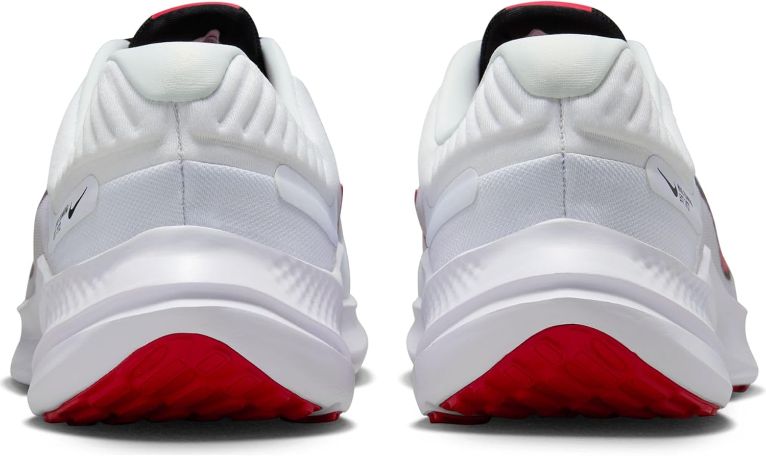 Кроссовки для мужчин Nike Quest 5, белый/белый/красный/серый/светло-серый — фото 2