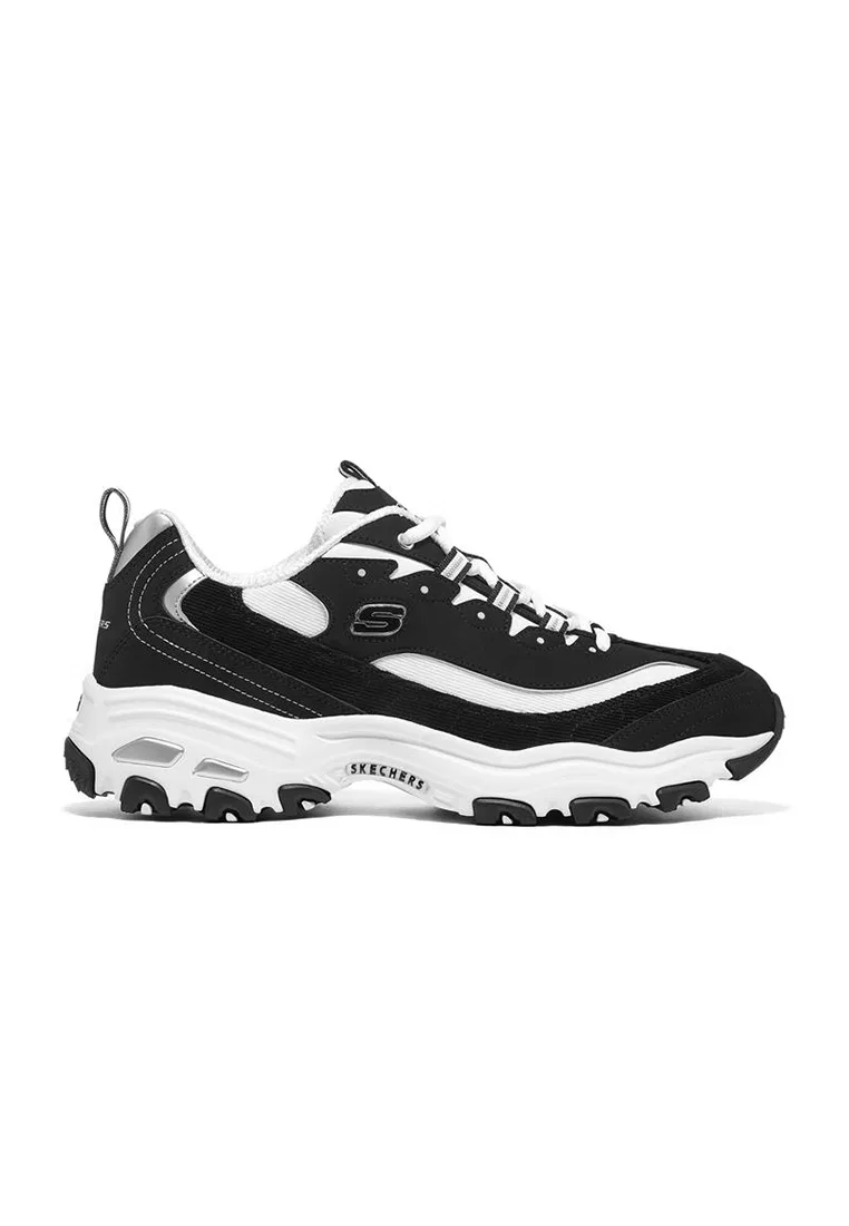 Кроссовки, D'Lites 1.0, Skechers, белый/черный