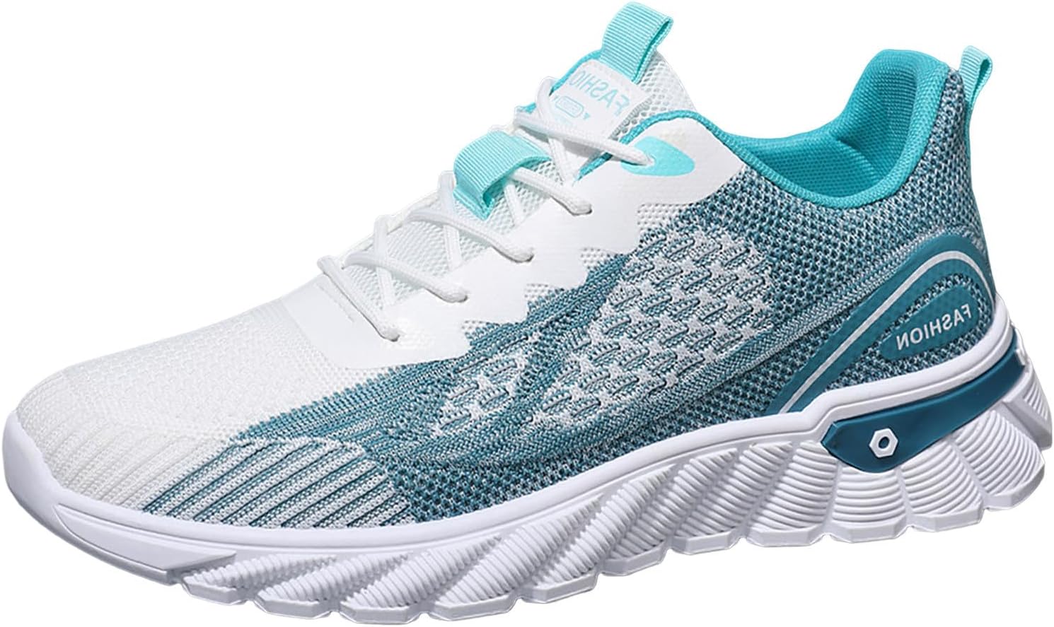 

Мужские спортивные кроссовки, повседневная обувь Gowalk для ходьбы, легкие повседневные сетчатые кроссовки с шнуровкой Generic, белый