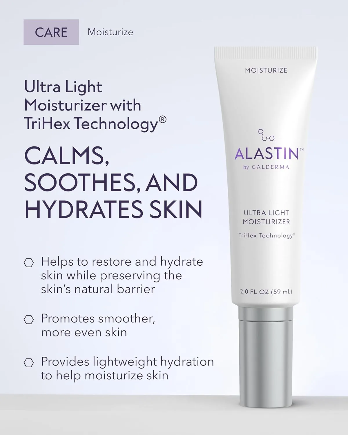 Крем для лица Alastin Skincare — Увлажняющий Ultra Light Daily Face Moisturizer ( ) | Увлажняющий для кожи |, 57 г — фото 2