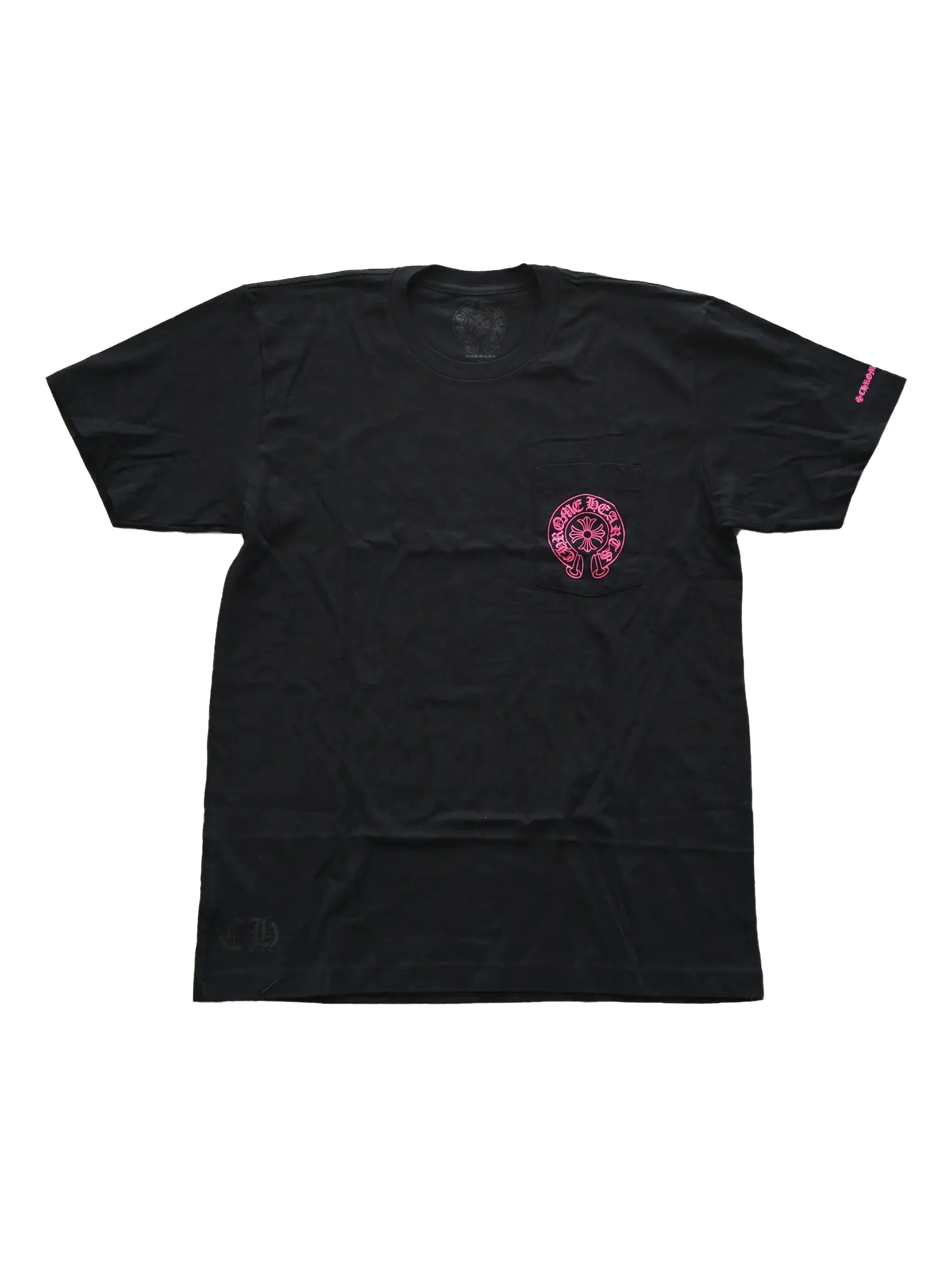 

Футболка с принтом Chrome Hearts, черный