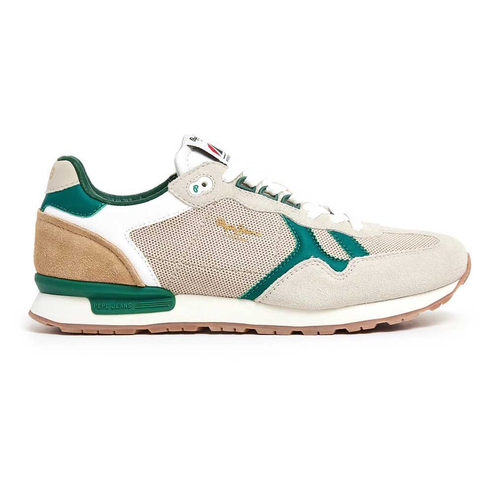 

Кроссовки Pepe Jeans Brit Retro, бежевый, Серый, Кроссовки Pepe Jeans Brit Retro, бежевый