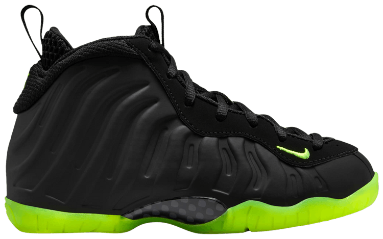 

Кроссовки Nike Little Posite One PS 'Black Volt', черный
