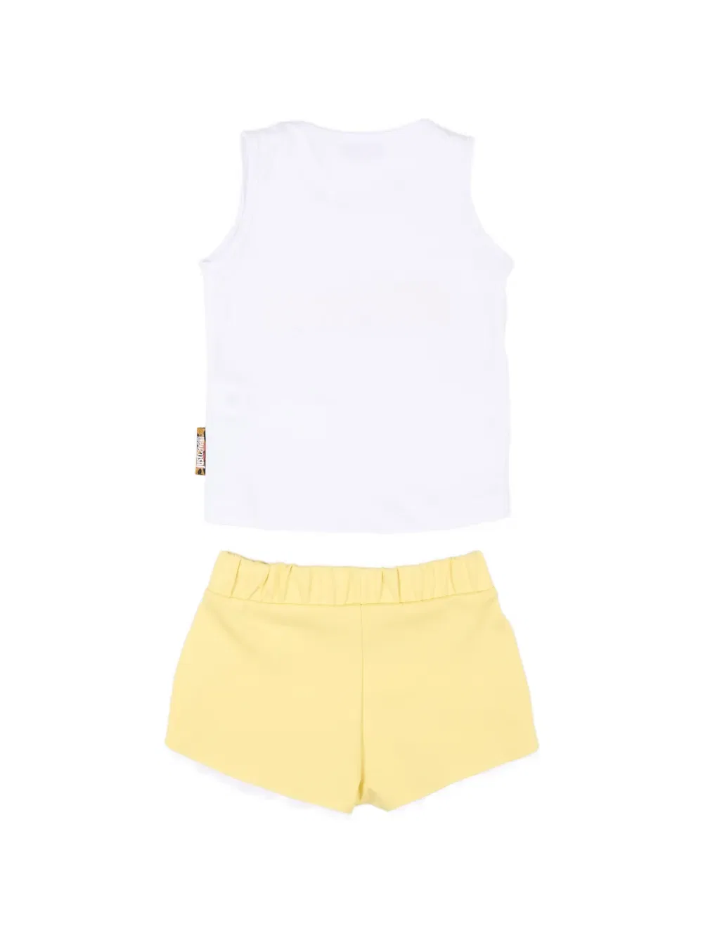 Комплект из футболки и шортов с логотипом Just Cavalli Kids, белый — фото 2