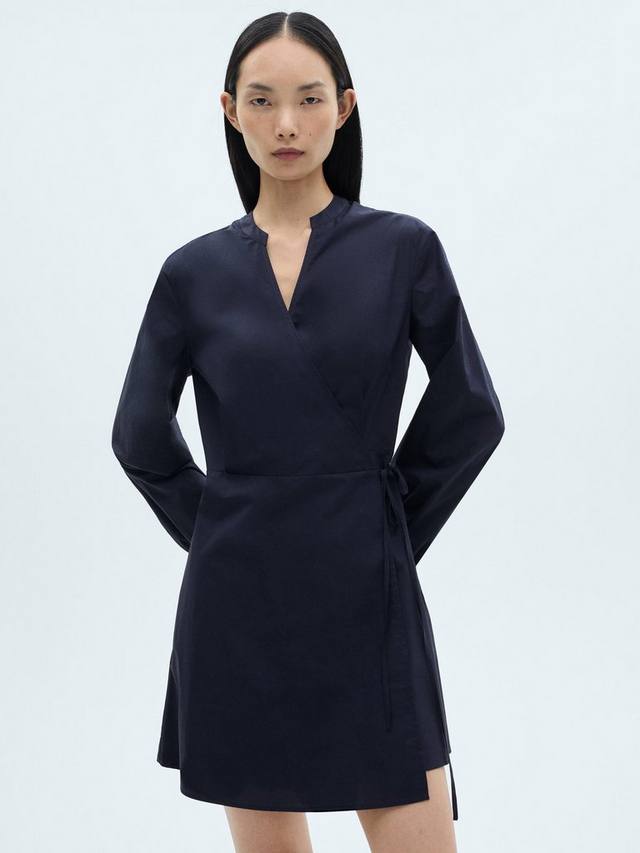 

Мини-платье с запахом popi Mango, цвет Medium Blue
