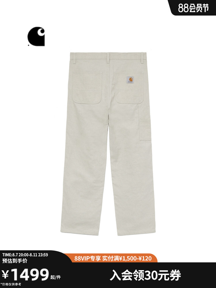 

Брюки мужские Carhartt WIP с логотипом, синий