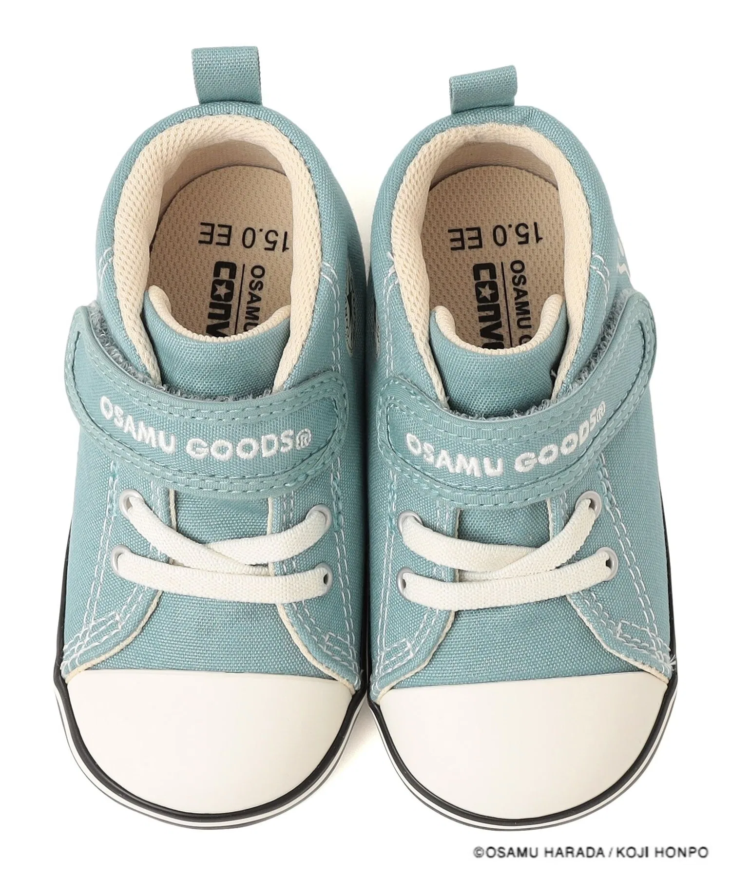 Детские кроссовки OSAMU GOODS CONVERSE для малышей коричневые — фото 4