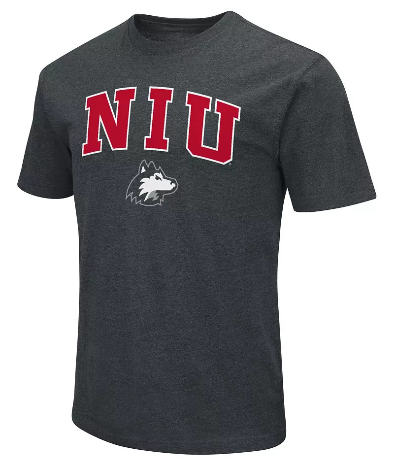 

Мужская черная футболка Colosseum Northern Illinois Huskies