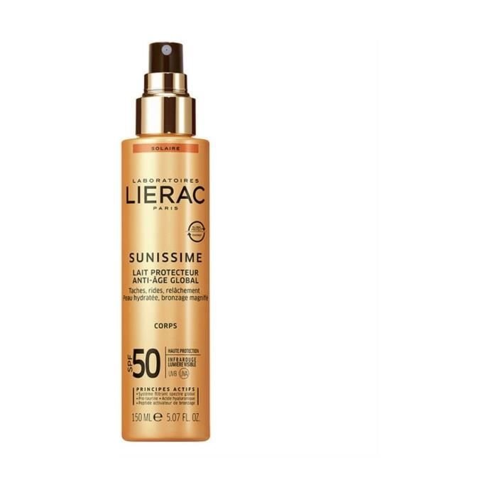 

LIERAC - Sunissime Body Milk SPF50 150 мл Inny producent