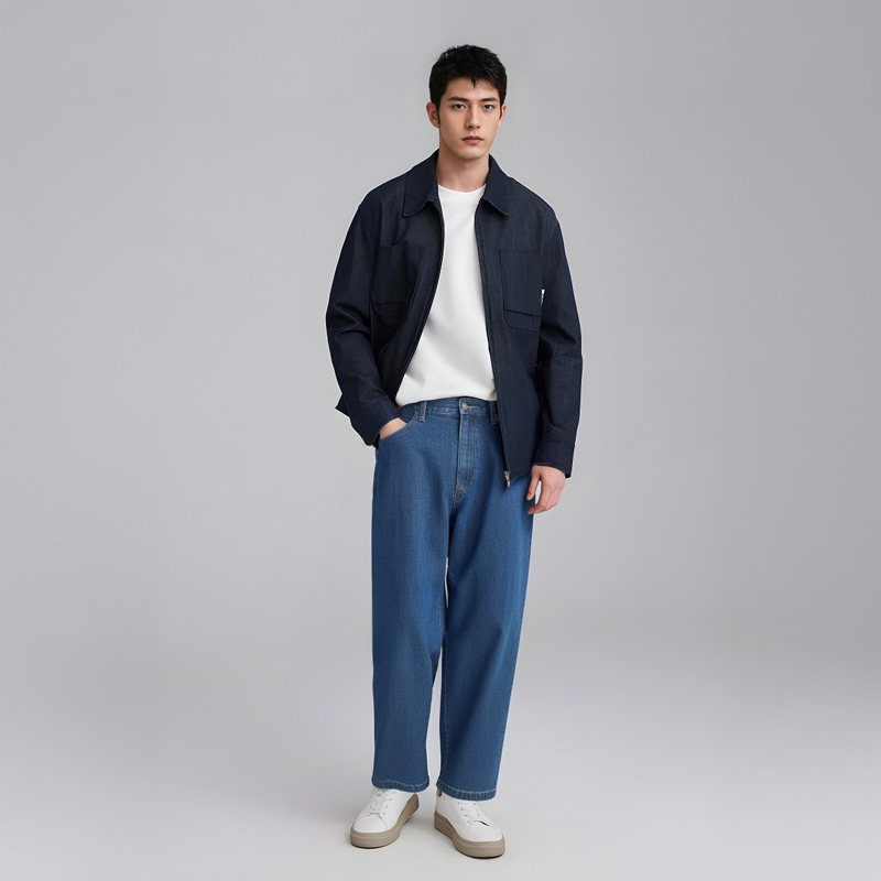 UNIQLO Jw Anderson X JWANDERSON совместный бренд джинсы мужские 66 blue — фото 4