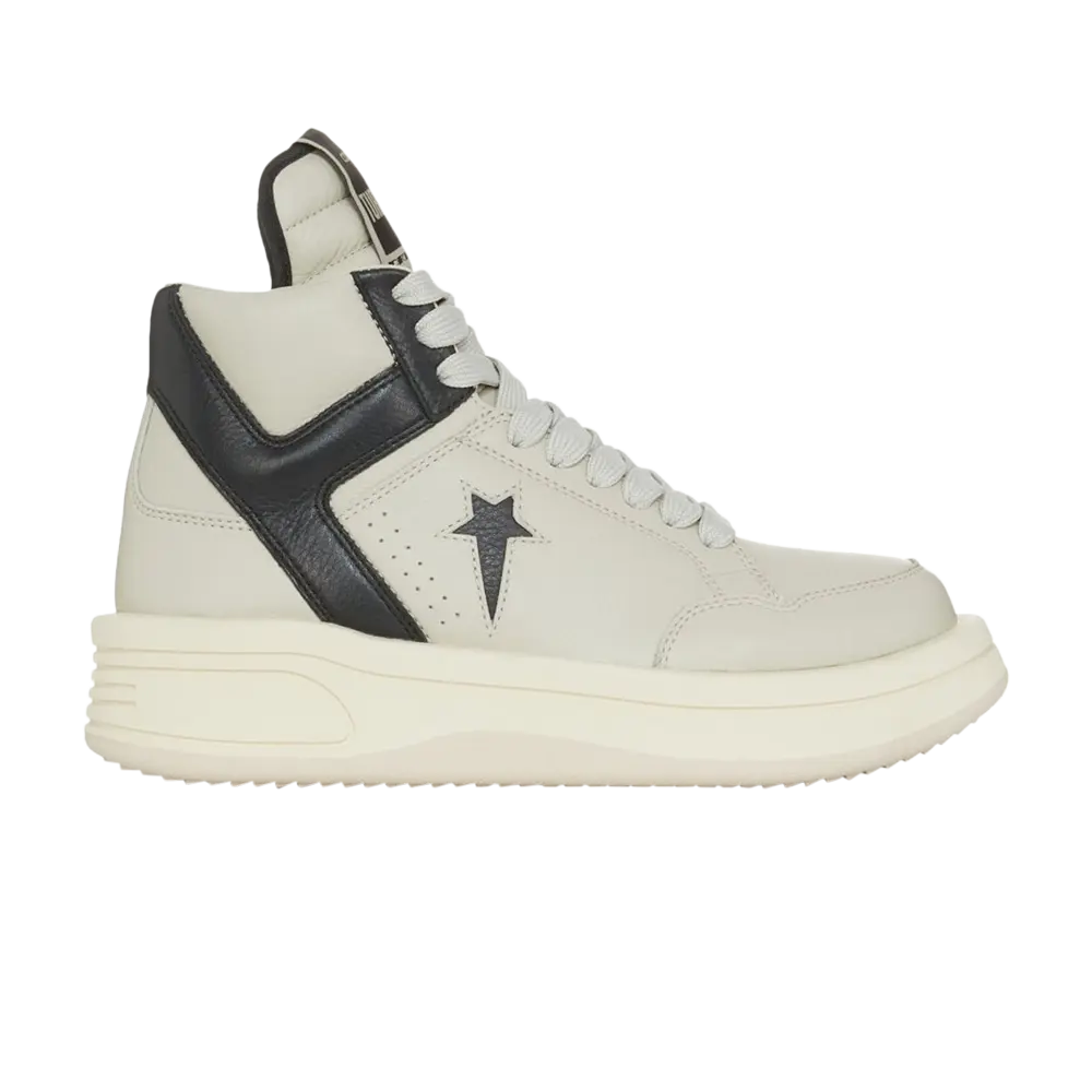 Высокие кроссовки Converse x Rick Owens DRKSHDW TURBOWPN High, кремовый