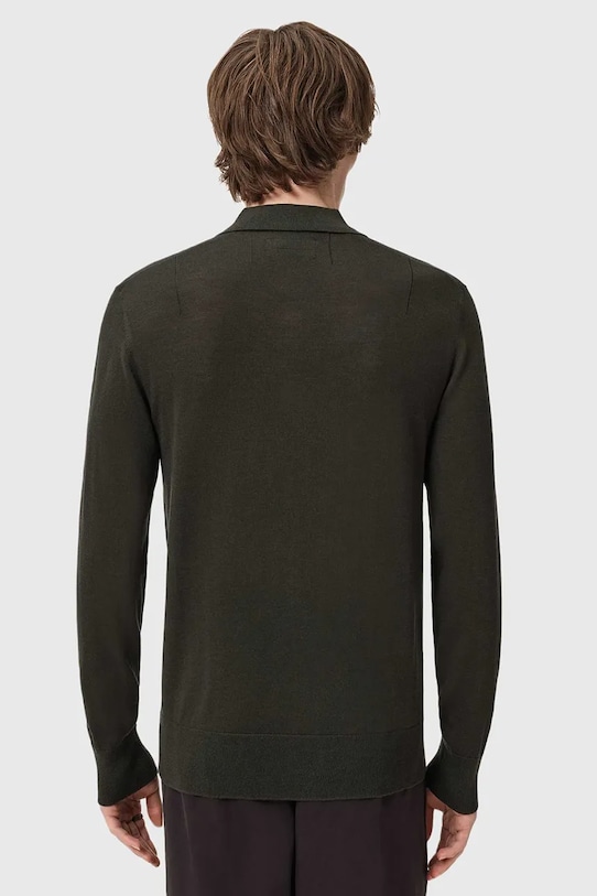 Шерстяной свитер mode merino AllSaints, зеленый — фото 2
