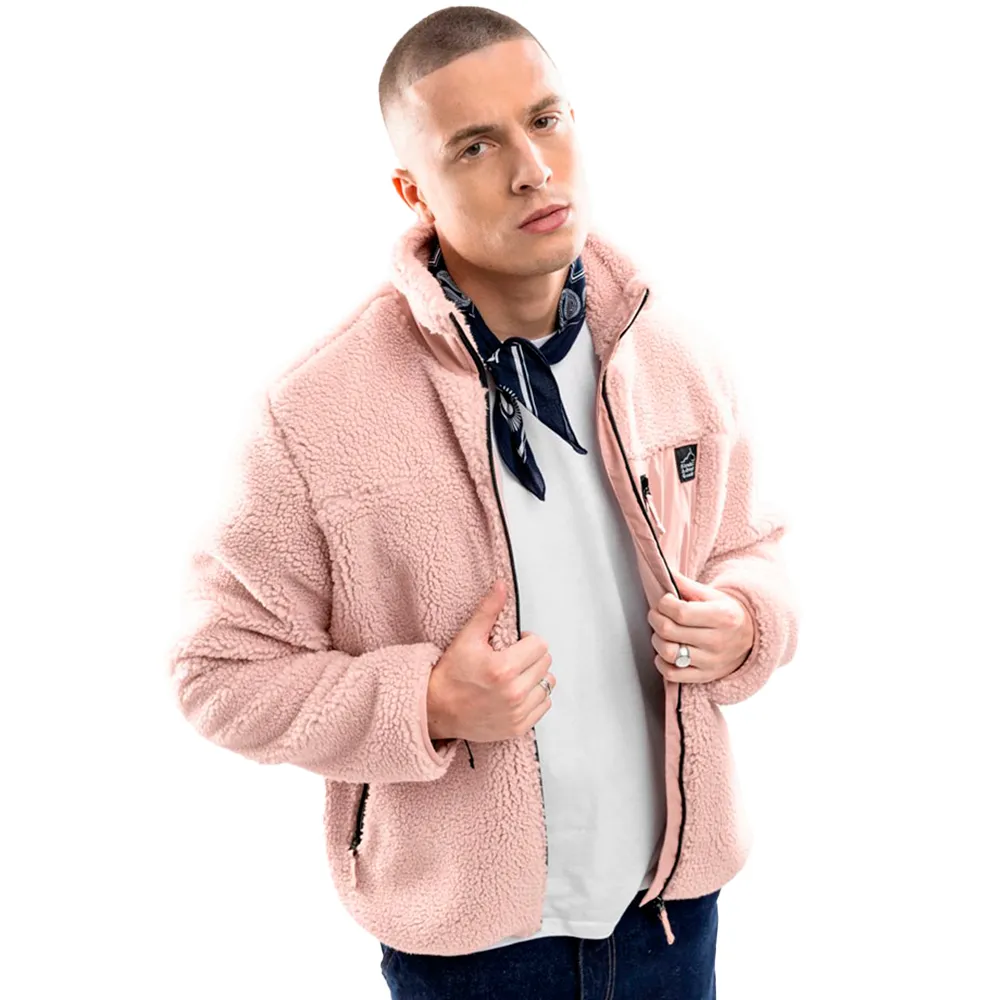 

Флис Siroko Madryn full zip, розовый