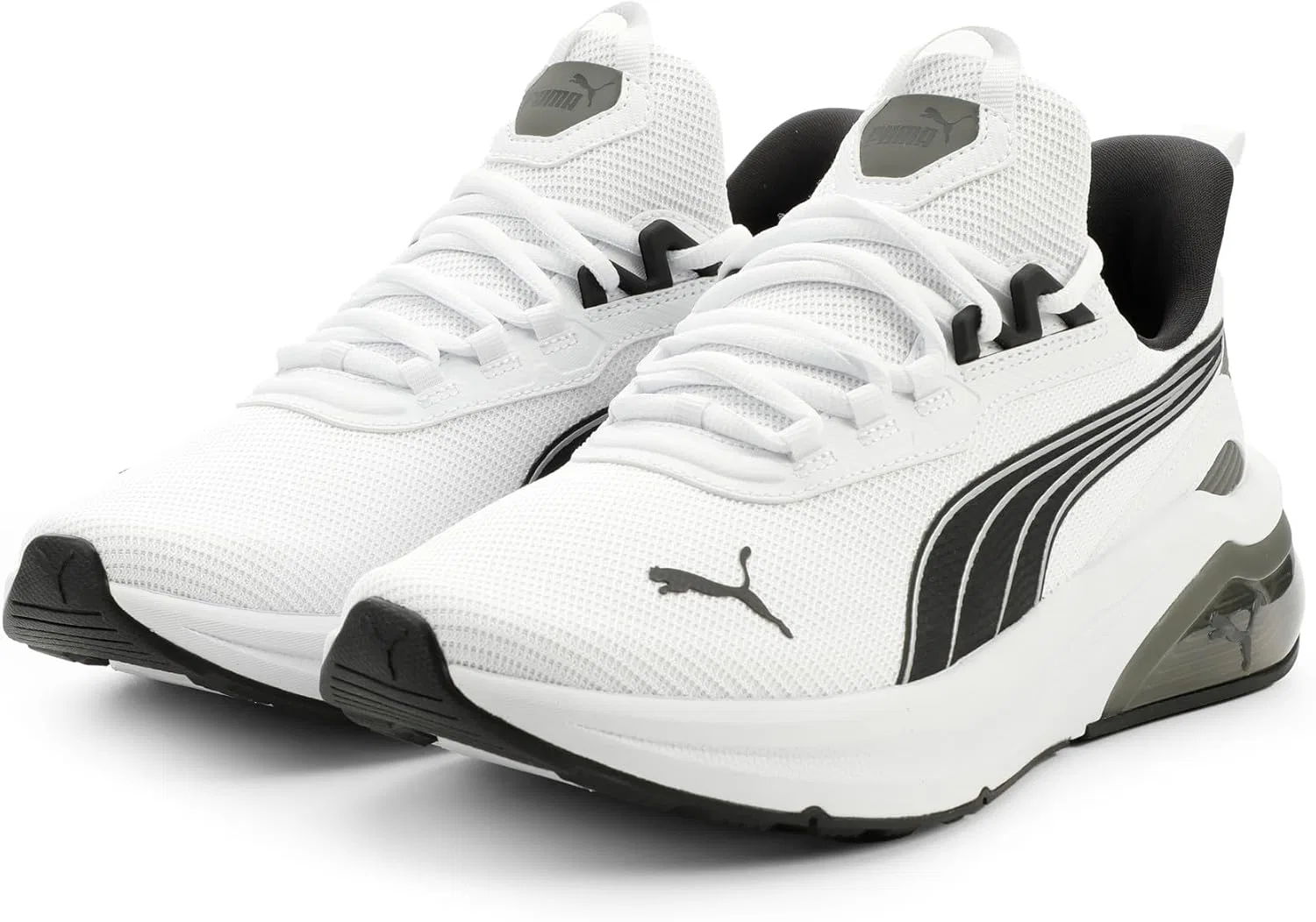 Кроссовки PUMA Seeker, Puma White-Puma Black-Flat Medium Gray