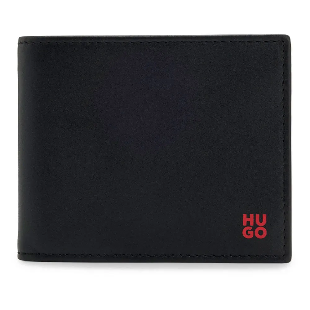 

Кошелек HUGO Tibby 10272879 01 Trifold, черный