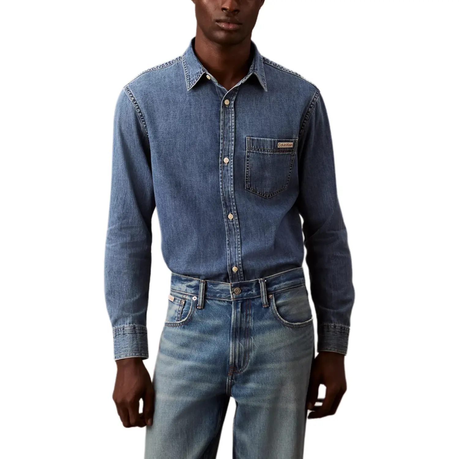 

Calvin Klein Рубашка мужская Vintage Indigo