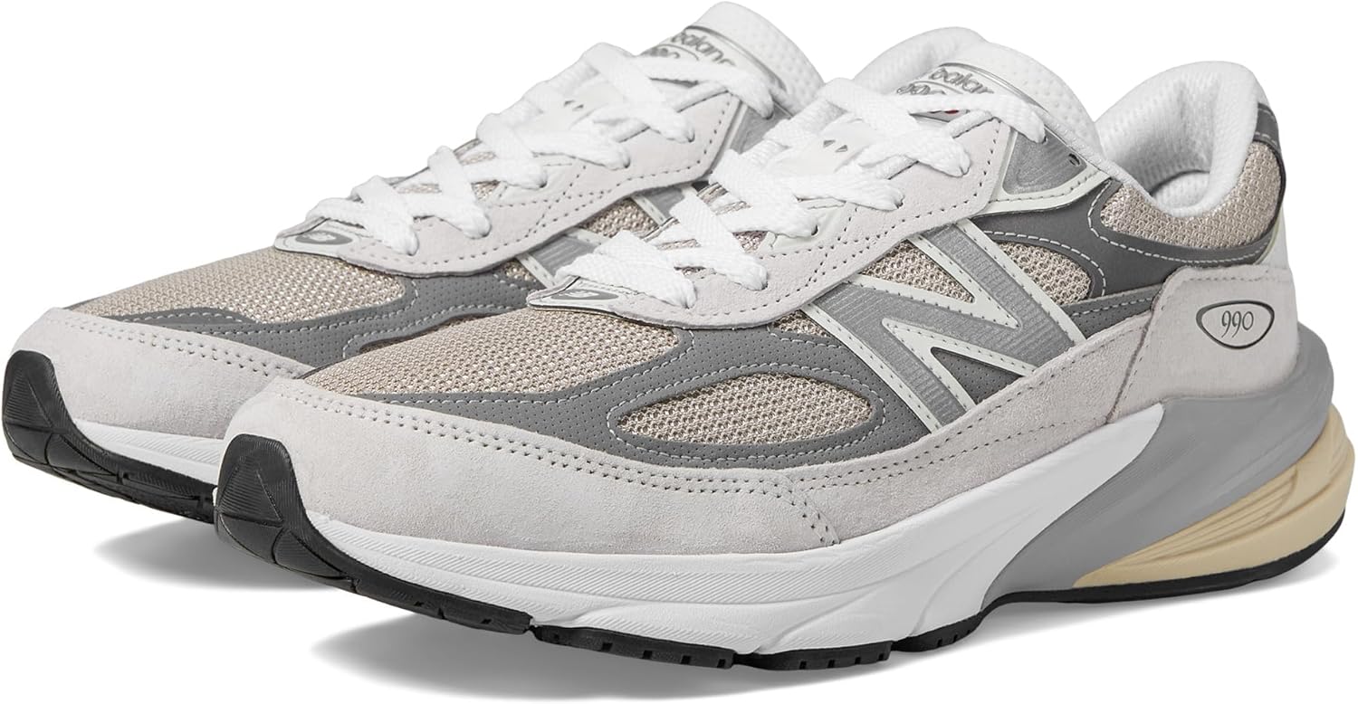 

Кроссовки New Balance Unisex-Adult, сделано в США, 990 V6, Reflection/Marblehead