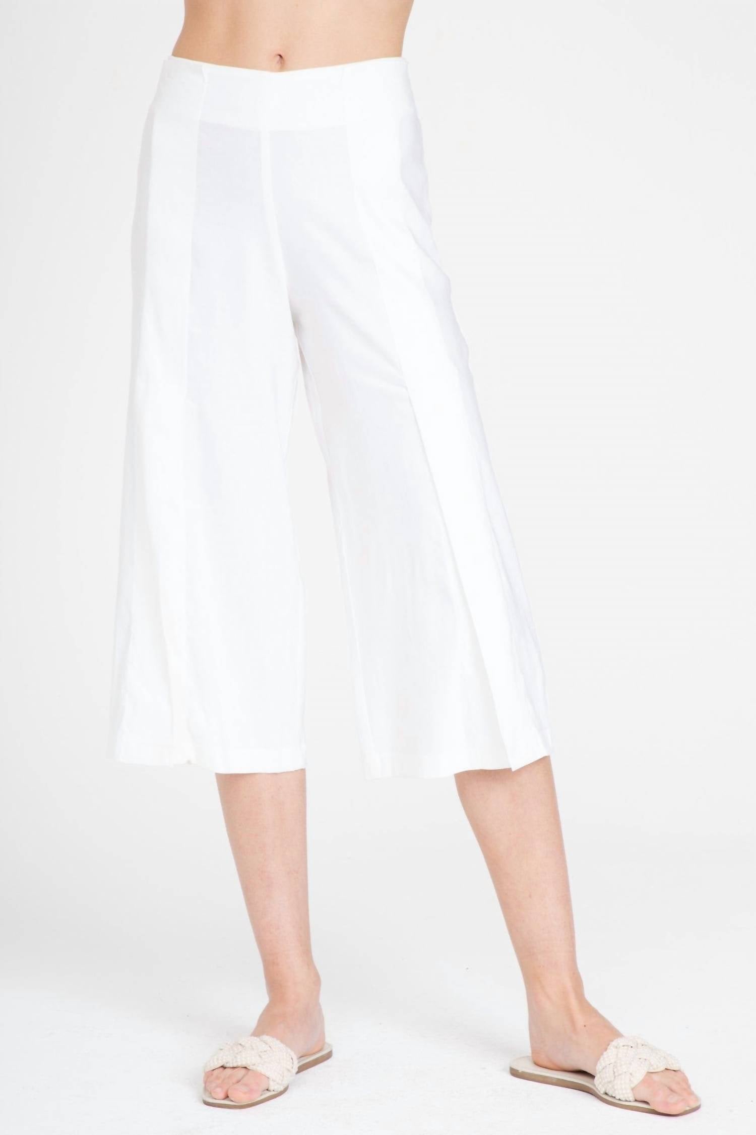 

EVA FRANCO Брюки Дюваль белого цвета