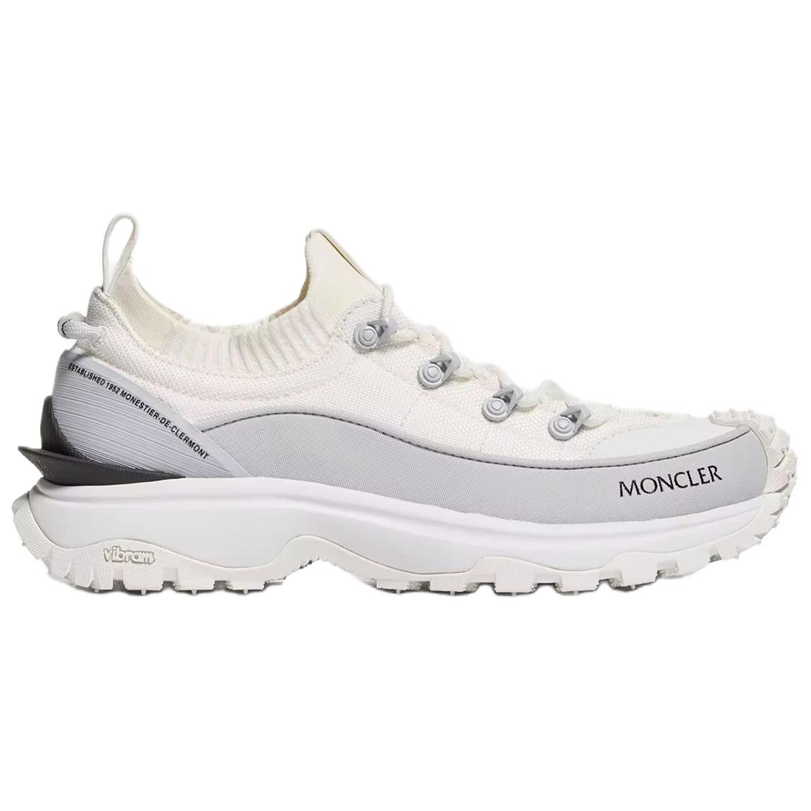 Moncler Trailgrip Lite3 Low top Casual Shoes 4cm Women's White — фото 3
