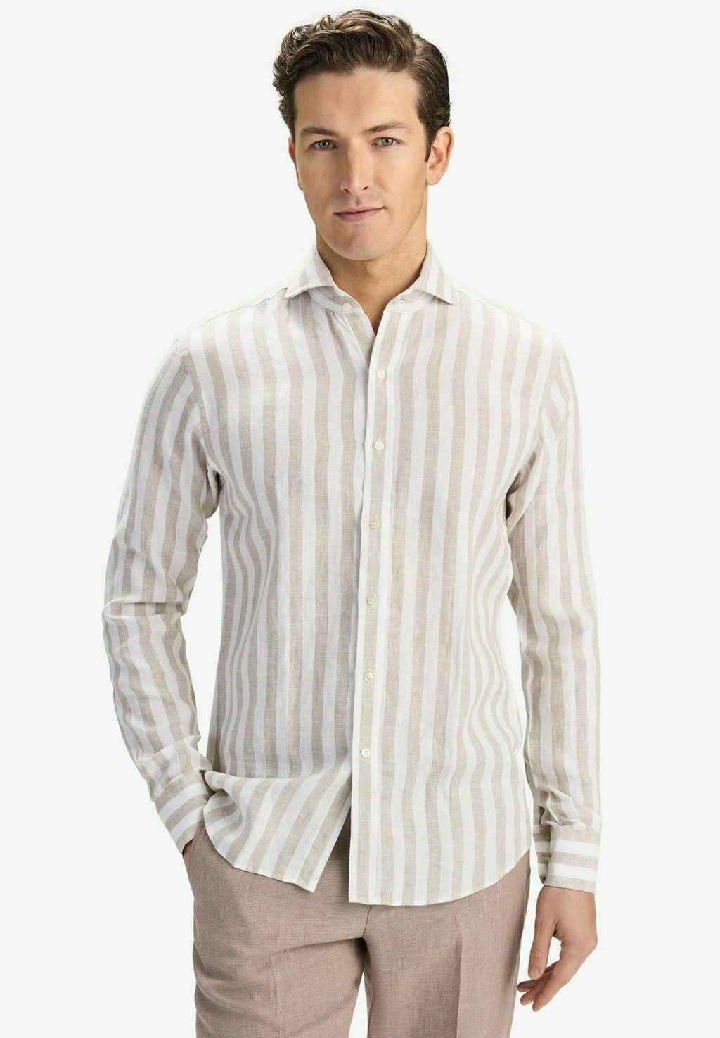 

Рубашка STRIPED John Henric, бежевый