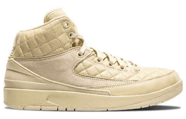 Кроссовки 2 retro x just don 'beach' Air Jordan, бежевый — фото 2