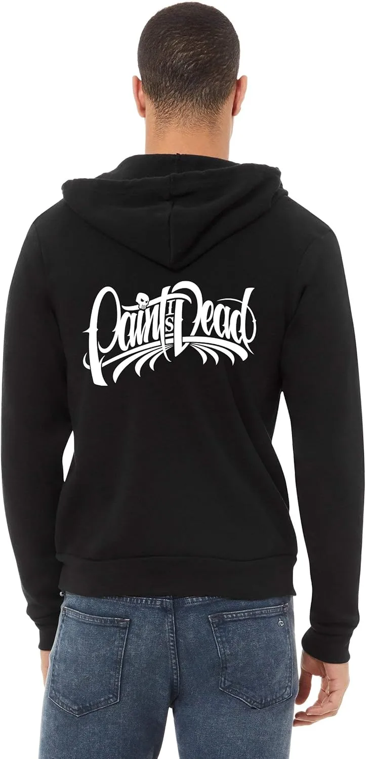 

Толстовка с молнией "Paint is Dead"