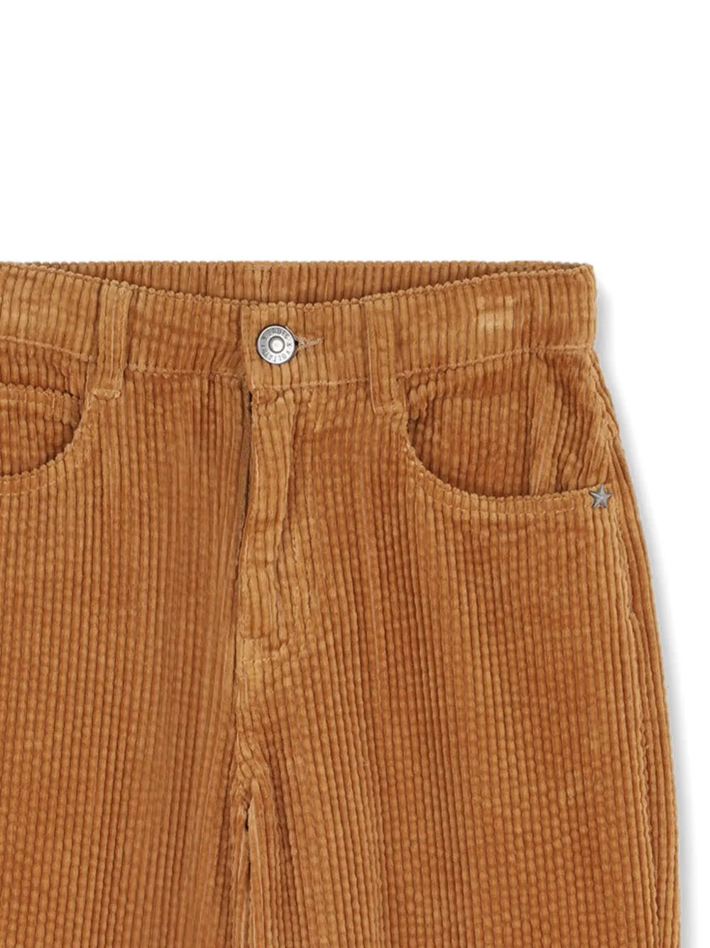 Вельветовые брюки Zadig & Voltaire Kids, коричневый — фото 3
