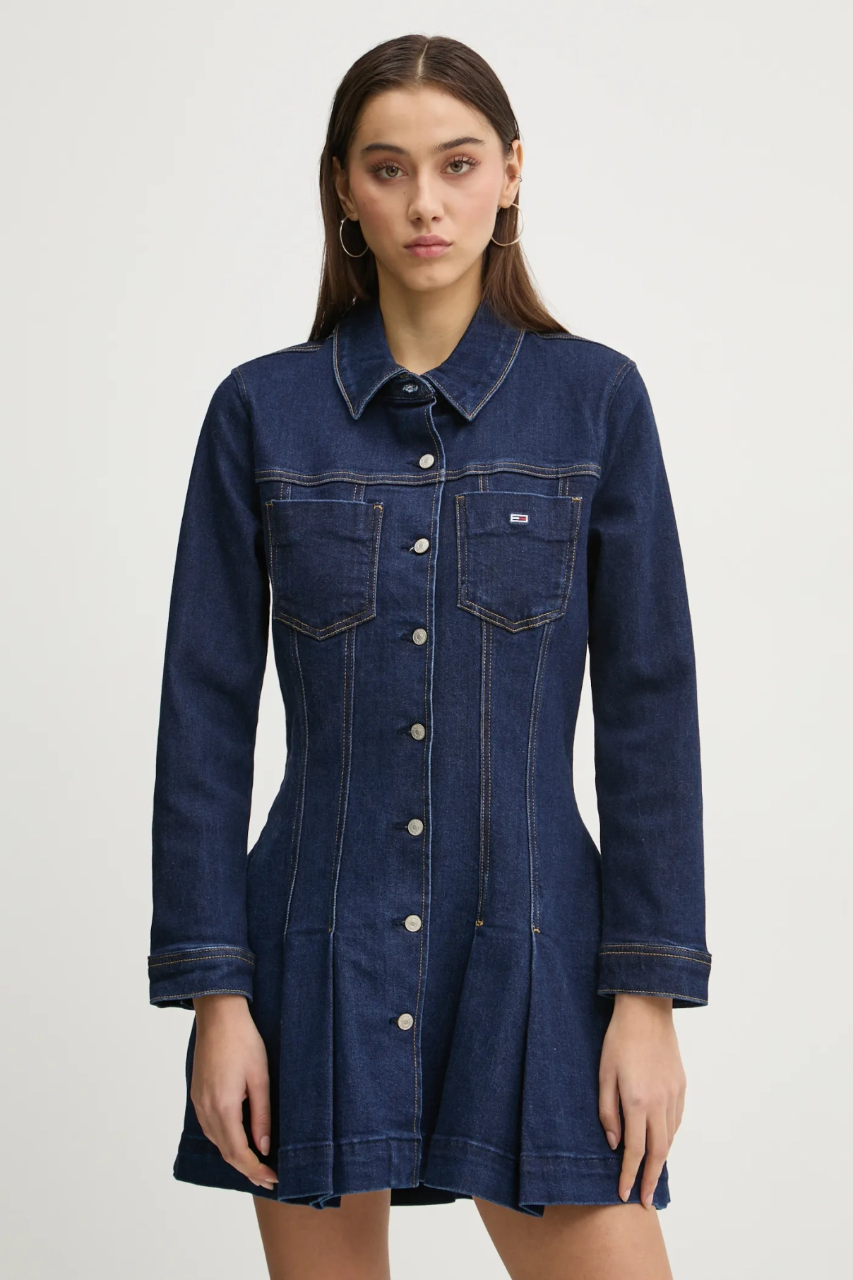 

Платье Tommy Jeans, темно-синий